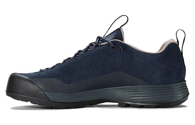 Arcteryx Konseal FL 2 Leather Slip Resistant Breathable Low Top Outdoor Shoes Women's Dark Blue