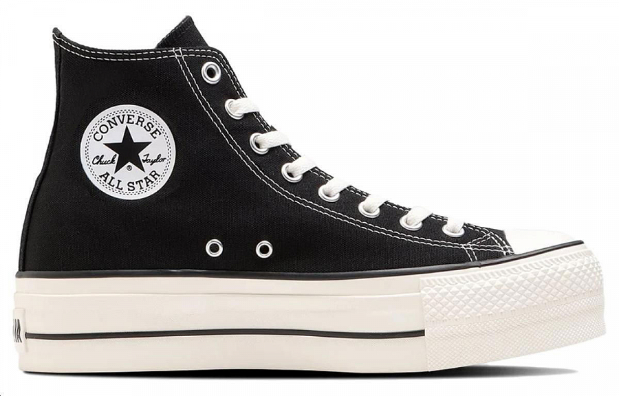 Converse All Star Lifted High Top 'Black'