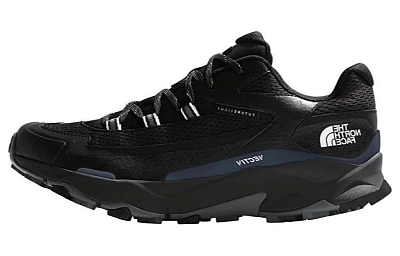 THE NORTH FACE VECTIV TARAVAL Cushioned Slip-Resistant Low-Top Running Shoes Men's Black