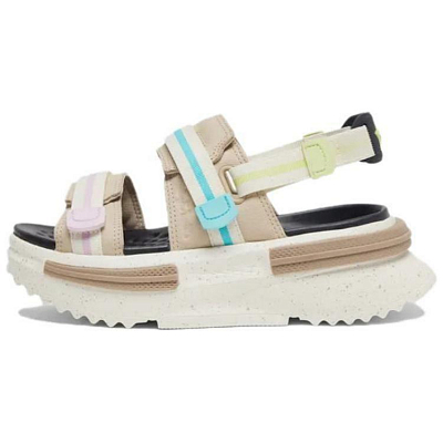 Converse Run Star Utility Cx Sandal Nutty Granola Citron