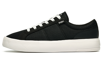 Kappa Slip-Resistant Breathable Low-Top Skateboard Shoes Men's Black