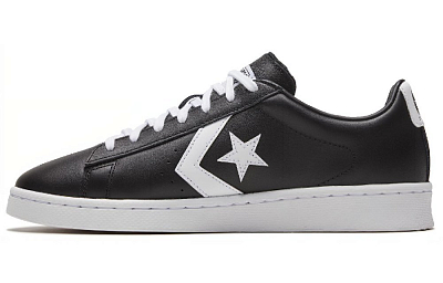 Converse Pro Leather Black White