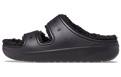 Crocs Classic Cozzzy Sandal 'Black'