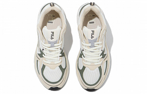 FILA Fronto Low Top Sports Casual Shoes Unisex White Green Korean Style 3 3247252