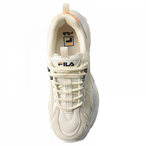 FILA Interation Light Wear-Resistant Low-Top Casual Shoes Unisex Beige Yellow 1 3247276