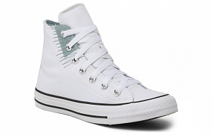 Converse Chuck Taylor All Star Hi Stitched Patch 'White' 2 3247347