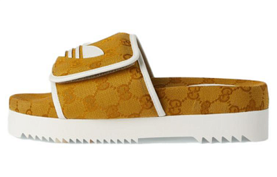 GUCCI Adidas X GUCCI Monogram Slide Mesa Women's