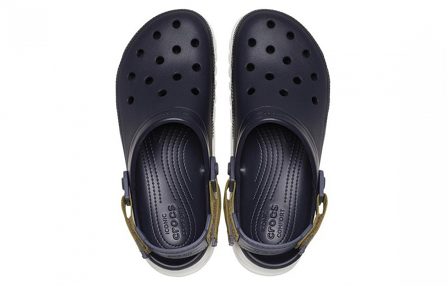 Crocs Duet Max Ii Clogs 'Navy White' купить в интернет-магазине Yoocart с быстрой доставкой по России.