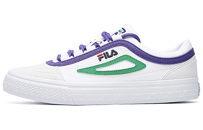 FILA Light Weight Casual Shoes White/Green/Purple Women's