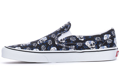 Vans Classic Slip On 'Flash Skull'