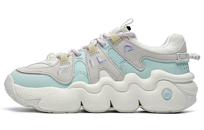 FILA BARRICADE II Low Top Casual Shoes Women's White Blue