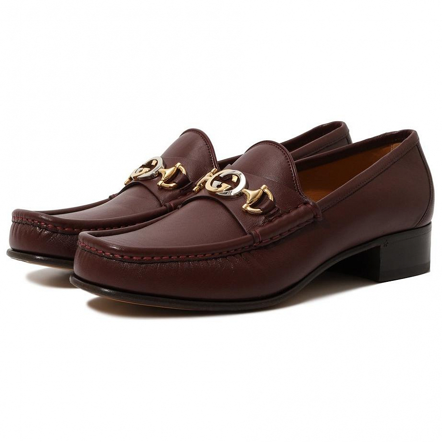GUCCI Loafers Men Red