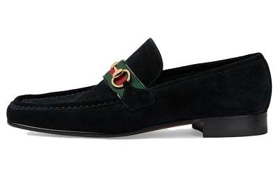 GUCCI Loafers Men Black