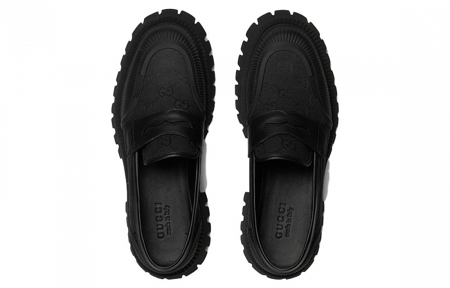 GUCCI GG Supreme Canvas Loafers купить в интернет-магазине Yoocart с быстрой доставкой по России.