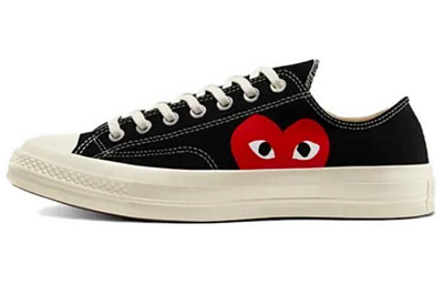 Converse Comme Des Garçons Play X Chuck 70 Low 'Black' 2023