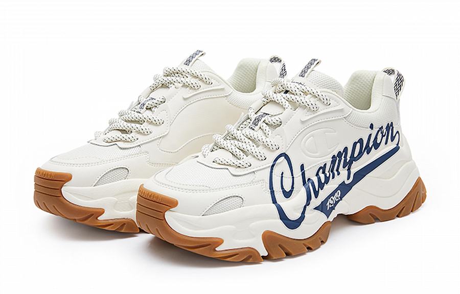 Champion Thousand Layer Shoes Low Top Chunky Sneakers Men's Beige