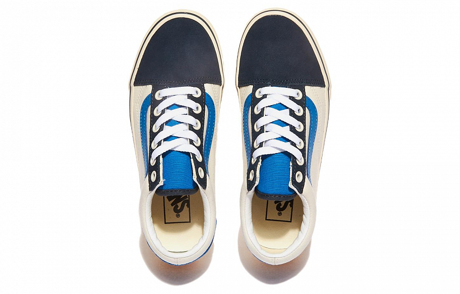 Vans Old Skool 'Beige Blue Black' купить в интернет-магазине Yoocart с быстрой доставкой по России.