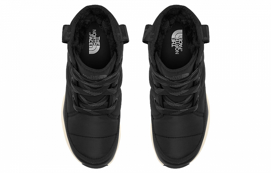 THE NORTH FACE ThermoBall Anti-Slip Wear-Resistant High-Top Outdoor Shoes Women's Black
