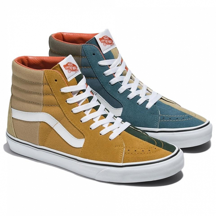 Vans Sk8 Hi Split Duck Canvas 'Beige Gold' купить в интернет-магазине Yoocart с быстрой доставкой по России.