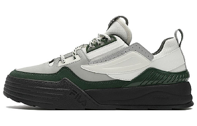 FILA Court Deluxe Low Shoes 'Grey White Black'