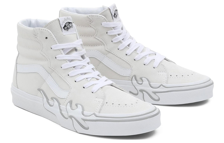 Sk8 Vans-Hi 'Flame - White' купить в интернет-магазине Yoocart с быстрой доставкой по России.