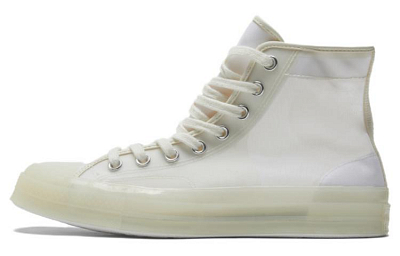 Converse Chuck 70 Hi Translucent Canvas Sneakers 'Egret'