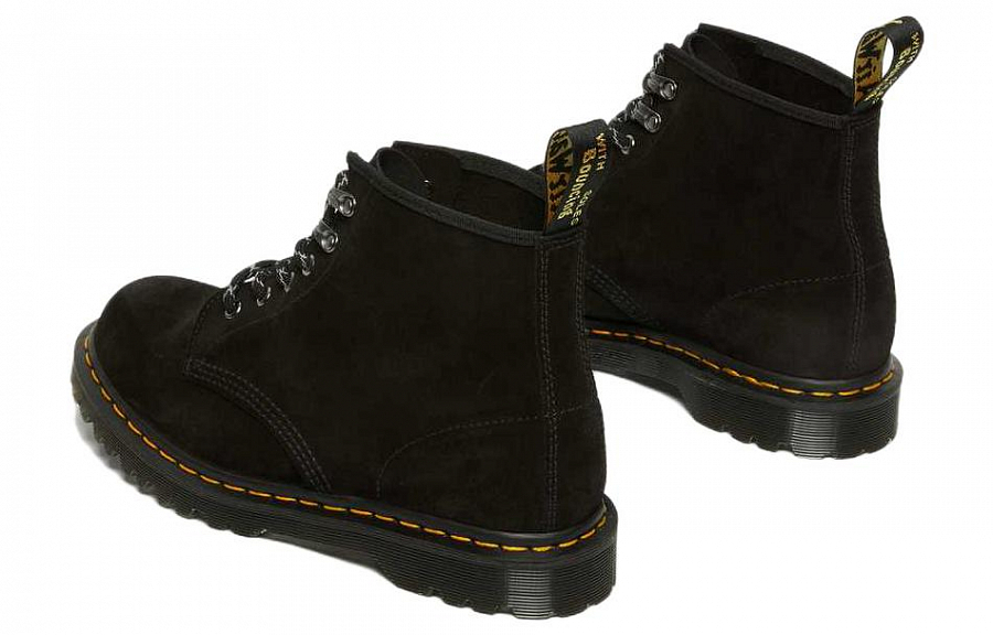 Dr. Martens 101 Made In England Ben Suede Ankle Boots 'Black' купить в интернет-магазине Yoocart с быстрой доставкой по России.