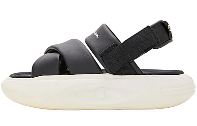 Champion Sandal Polar 230 Sports Sandals Women's Black Milk White