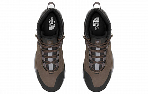 THE NORTH FACE Cragstone Leather Mid Durable Cushioning Short Outdoor Boots Men's Brown 2 3256111