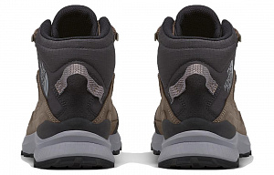THE NORTH FACE Cragstone Leather Mid Durable Cushioning Short Outdoor Boots Men's Brown 3 3256112