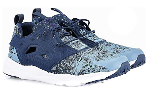 Reebok Furylite Durable Breathable Low-Top Running Shoes Men's Blue 2 3256152