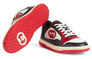 GUCCI MAC80 Low Top Skateboard Shoes Women's Black 3 3256167