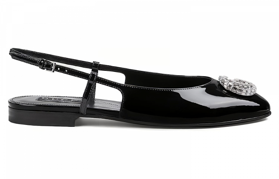 GUCCI Casual Single Shoes Women's Black купить в интернет-магазине Yoocart с быстрой доставкой по России.