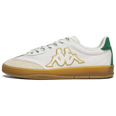 Kappa Tifo Wear-Resistant Low-Top Skateboard Shoes Unisex Fir Wood Green