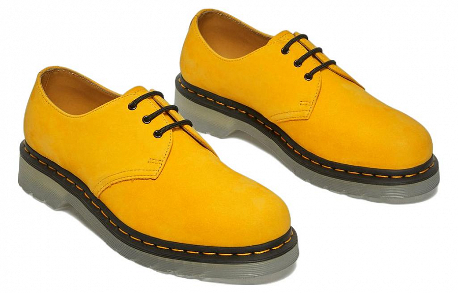Dr. Martens 1461 Iced Ii Buttersoft Leather Oxford 'Yellow'