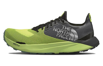 THE NORTH FACE Vectiv Traval Anti Slip Wear Resistant Low Top Running Shoes Men's Green Gray