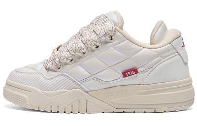 Kappa Mid Top Skateboard Shoes Women's Winter Day White