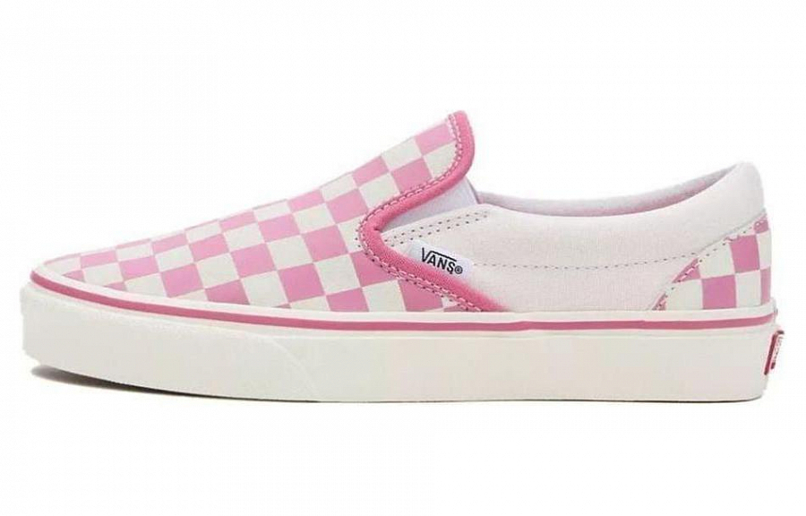Slip-On Classic Vans 'Checkerboard - Pink' купить в интернет-магазине Yoocart с быстрой доставкой по России.