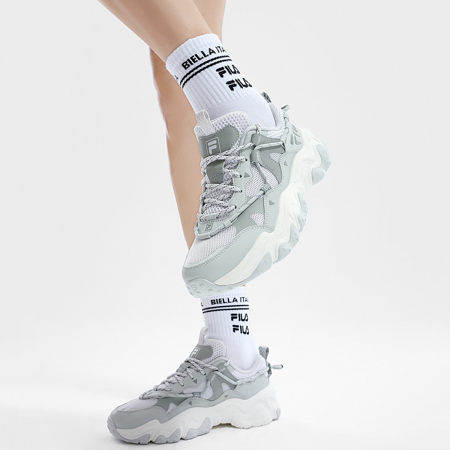 FILA FLUID 5 Breathable Low top Casual City Commute Running Shoes Women's Gray купить в интернет-магазине Yoocart с быстрой доставкой по России.