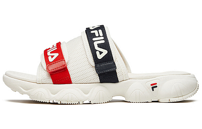 FILA Jagger Slippers White/Red/Black