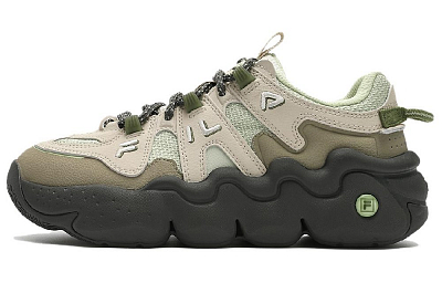 FILA Panini Running Shoes 'Beige Green' Women's