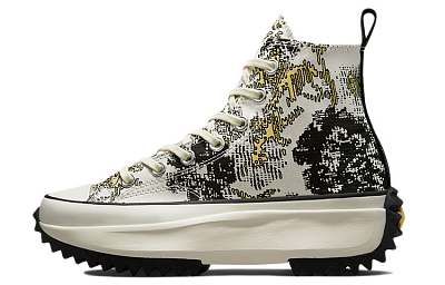Converse Run Star Hike High 'Floral Fusion Saturn Gold'