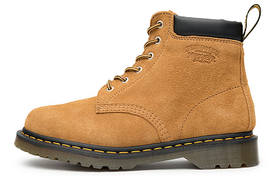 Dr. Martens Stussy X 939 Suede Ankle Boots 'Chestnut'