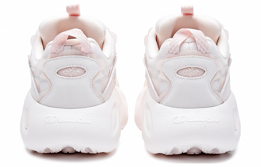 Champion Mini Basket Shoes Low-Top Chunky Sneakers Women's Light Pink