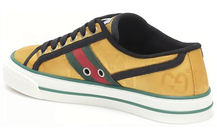 GUCCI Tennis 1977 Low top Skateboard Shoes Women's Yellow купить в интернет-магазине Yoocart с быстрой доставкой по России.