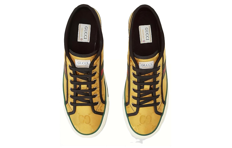 GUCCI Tennis 1977 Low top Skateboard Shoes Women's Yellow купить в интернет-магазине Yoocart с быстрой доставкой по России.