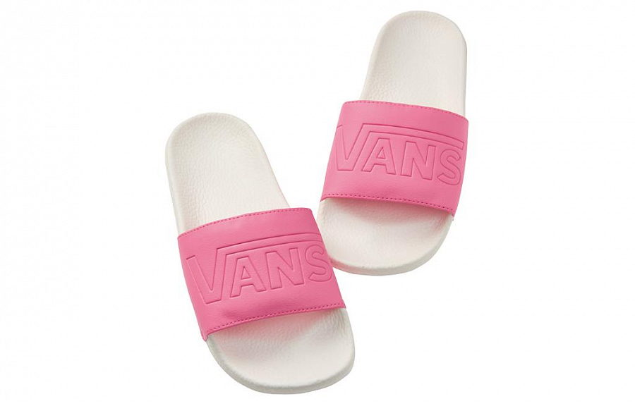 Vans Slide On Slippers 'White Pink' Women's купить в интернет-магазине Yoocart с быстрой доставкой по России.