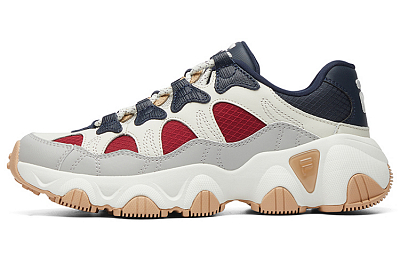 FILA Jagger Low Running Shoes White/Red/Blue Women's