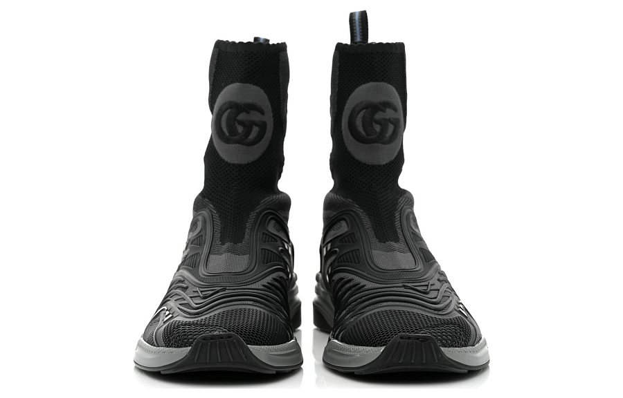 GUCCI Ultrapace R High top Casual Shoes Women's Black купить в интернет-магазине Yoocart с быстрой доставкой по России.