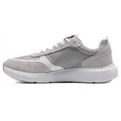 Under Armour Decoy Lu Cushioning Wear-Resistant Low-Top Running Shoes Men's Gray White
